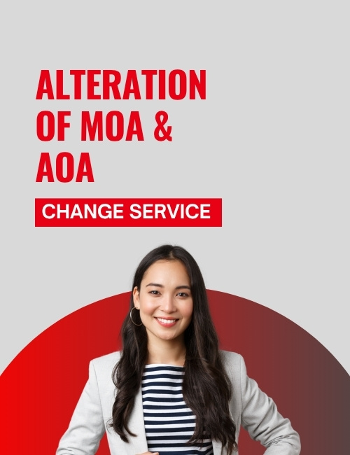 Alteration Of MOA & AOA in India