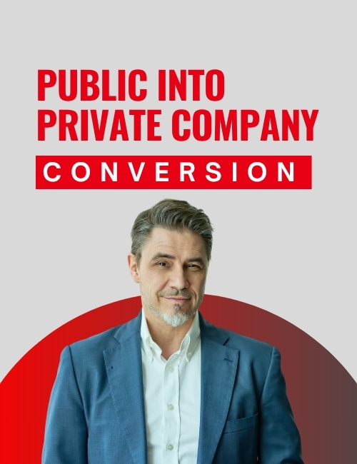 Public into Private Company in India